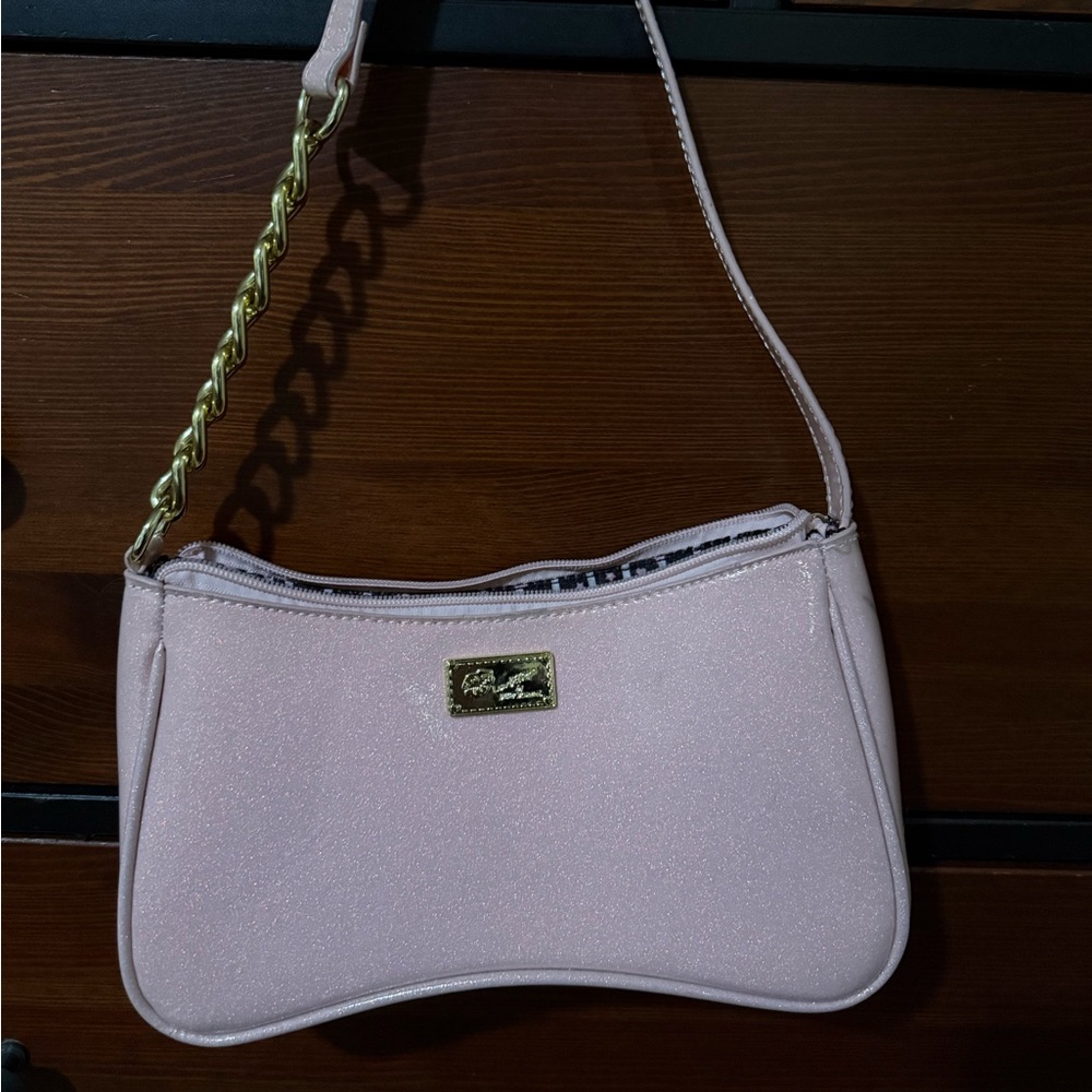 Betsey Johnson Elegant Pink Shoulder Bag